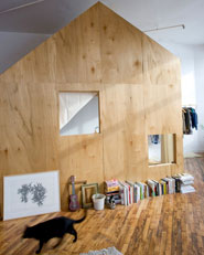 A Cabin in a Loft in Brooklyn