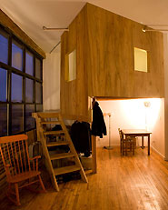 A Cabin in a Loft in Brooklyn