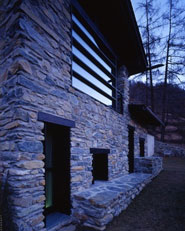 casa nelle alpi