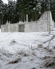 Schutzhütte am Fichtelberg 