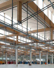 Production and logistics building for Hilti