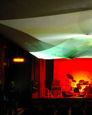 Flowers and veils. Installazione per Beatrice Antolini in concerto