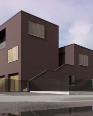 casaLogica - progetto unitario e nuovo edificio residenziale