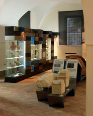 Allestimento del museo archeologico Roger Lambrechts