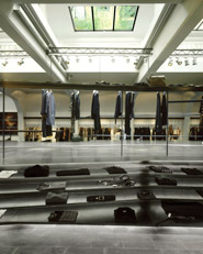 Allestimento per un negozio di alta moda a Roma