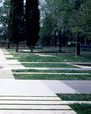 Villaggio Olimpico, Spazi Pubblici
