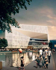 The new Deichman library - Diagonale