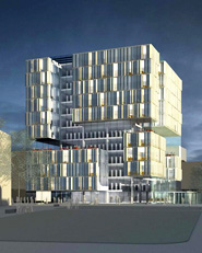 Ersatzneubau Bibliothek und Rotationsgebäude für Lehre und Forschung als Neues Gesicht zur Stadt, Universität Duisburg-Essen
