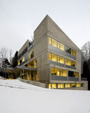 Building for the underground laboratory. Canfranc. Huesca
