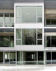 Building for the underground laboratory. Canfranc. Huesca