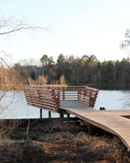 Observation platforms in Pfrunger Ried