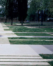 Villaggio Olimpico, Spazi Pubblici