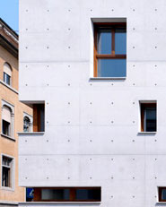 Edificio residenziale e terziario a Bergamo in classe A 
