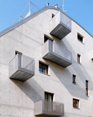 Edificio residenziale e terziario a Bergamo in classe A 