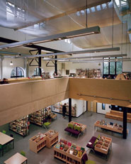 Multimedia Library in an Old Factory
