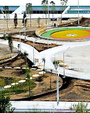 Park Atop The New Horta Bus Deposit In Barcelona
