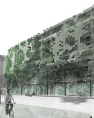GREEN PARKING BUILDING 