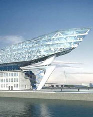 The new Port House, Antwerp, Belgium