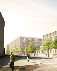 Neubau Historisches Archiv, Kunst- und Museumsbibliothek