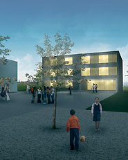 Complexe scolaire. Rueyres-les-Prés