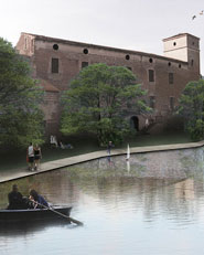Riutilizzo edificio della "Rocca" e razionalizzazione degli spazi esterni. Nogarole Rocca