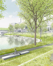 Europacity Berlino - Freiräume Europacity/ Heidestraße und Nordhafen
