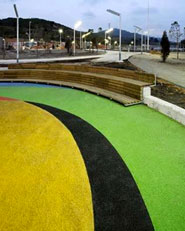 Park Atop The New Horta Bus Deposit In Barcelona