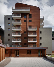 Nuovo insediamento turistico: edificio residenziale