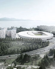 Sports complex and urban re-design
