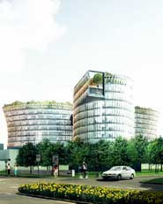 Centro Direzionale Exploration and Production di ENI. San Donato Milanese