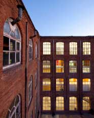 'Creation Factory' in the old Fabra & Coats main building