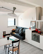Attic on the harbour