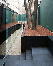 Swimming pool / terrace addition to a historic building