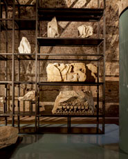 Allestimento permanente degli elementi architettonici delle Terme di Caracalla