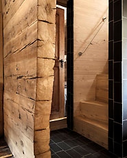 Transformation of a barn with stables