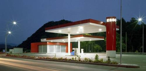 Schema impianto distribuzione carburanti