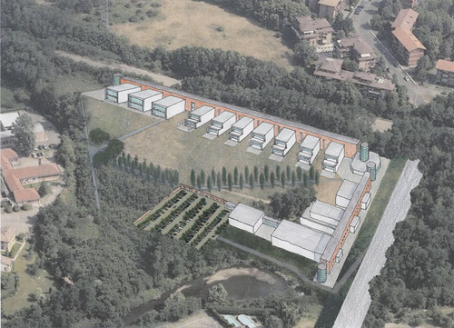 Vittorio Prina — Progetto di massima della nuova scuola media Leonardo da Vinci, Pavia, 2007 ...