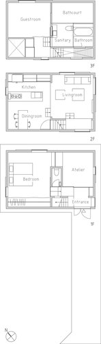 House_in_futako_shinchi_simple-plan_large