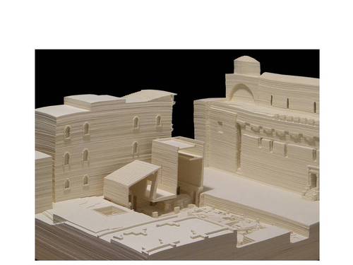 Vincenzo Latina — Padiglione di accesso agli scavi dell'Artemision di Siracusa 