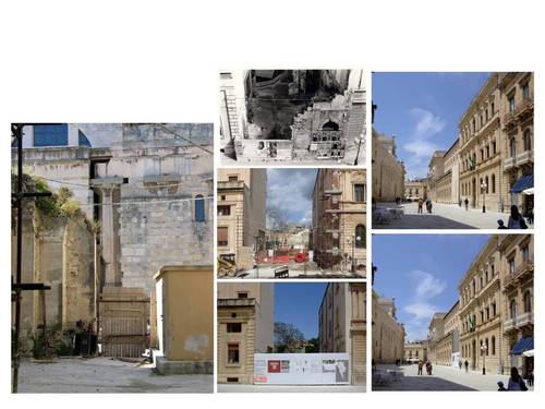Vincenzo Latina — Padiglione di accesso agli scavi dell'Artemision di Siracusa 