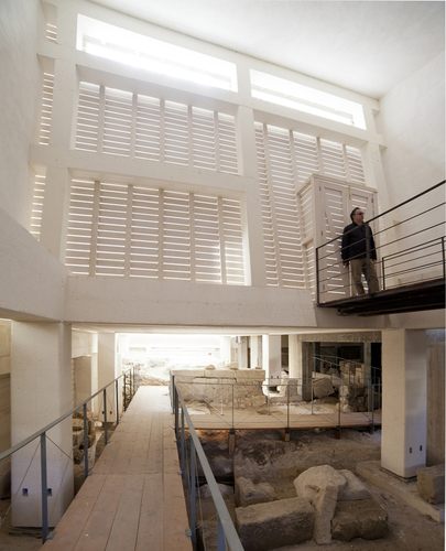 Vincenzo Latina — Padiglione di accesso agli scavi dell'Artemision di Siracusa 