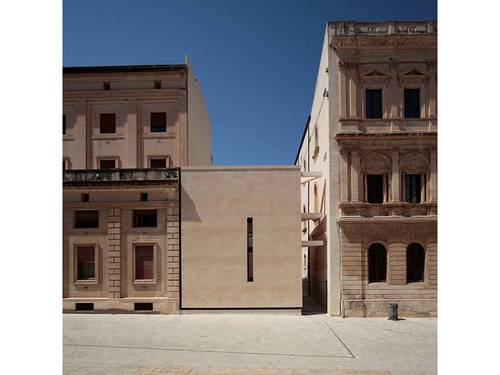 Vincenzo Latina — Padiglione di accesso agli scavi dell'Artemision di Siracusa 