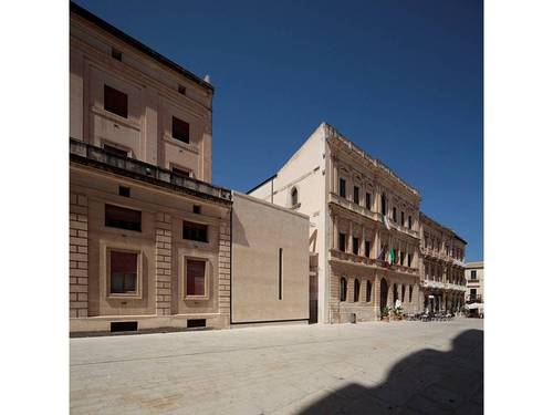 Vincenzo Latina — Padiglione di accesso agli scavi dell'Artemision di Siracusa 