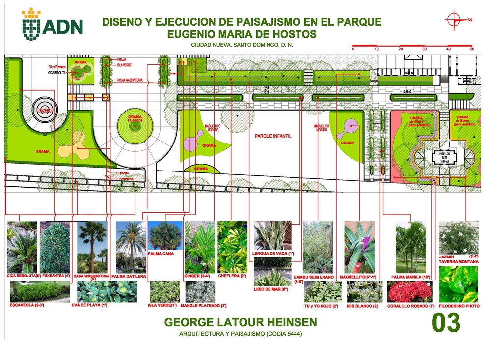 🌳 PARQUE EUGENIO MARIA DE HOSTOS (rehabilitación) Distrito Nacional