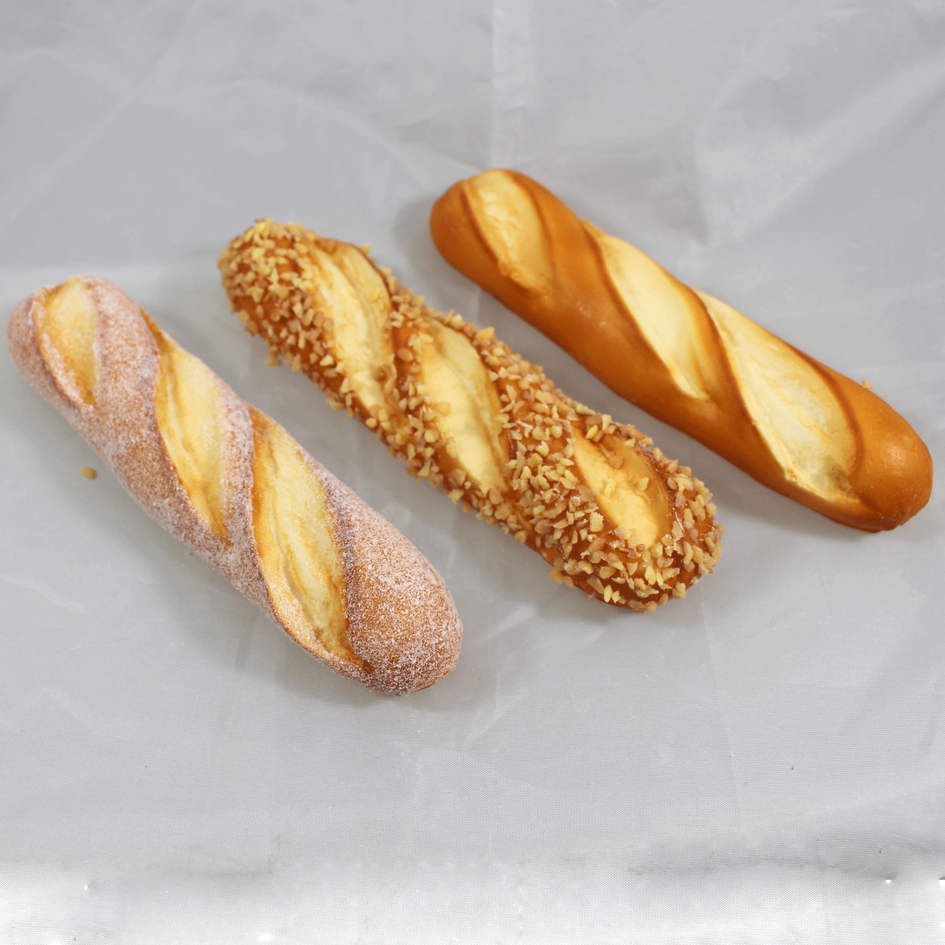 Asst. Bread Sticks (set of 3) Just Dough It