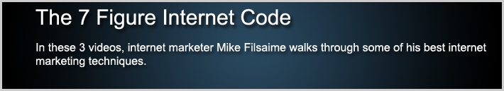 7 Figure Internet Code