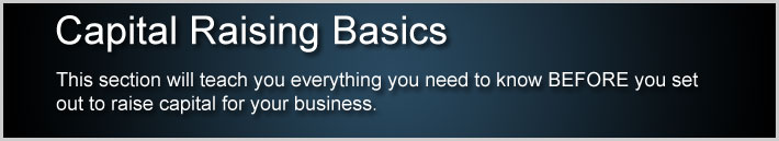Capital Raising Basics