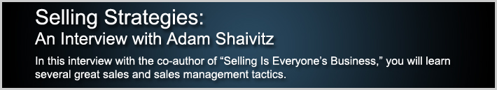 Selling Strategies