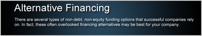 Alternative Financing