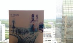 Radiohead fan recreates OK Computer cover at Connecticut location it was shot